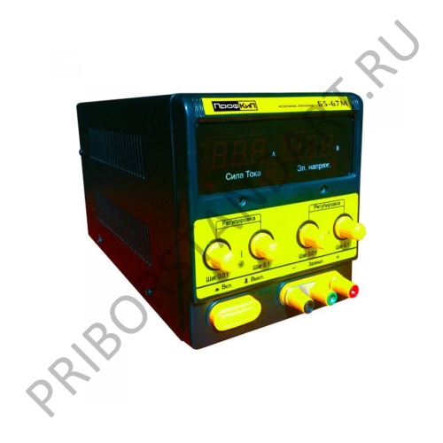 ПрофКиП Б5-67М источник питания аналоговый (1; 0 В … 60 В; 0 А … 5 А)
