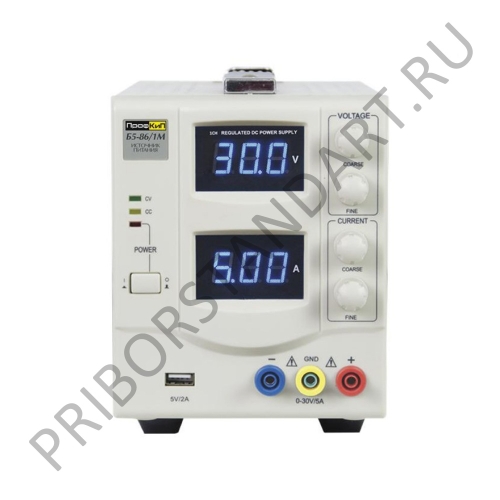 ПрофКиП Б5-86/1М источник питания (1; 0 В … 30 В; 0 А … 3 А)