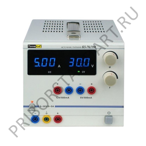 ПрофКиП Б5-76/1М источник питания (3; 0 В … 30 В х2; 0 А … 3 А х2)