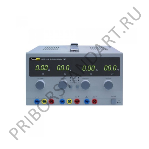 ПрофКиП Б5-88М источник питания аналоговый (3; 0 В … 30 В х 2; 0 А … 5 А х 2)