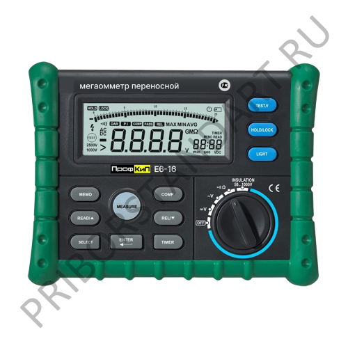 ПрофКиП Е6-16 мегаомметр цифровой (250В ... 2500В)
