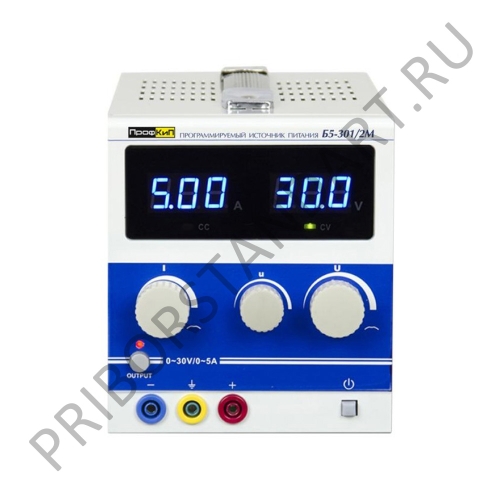 ПрофКиП Б5-301/2М источник питания (1; 0 В … 30 В; 0 А … 5 А)