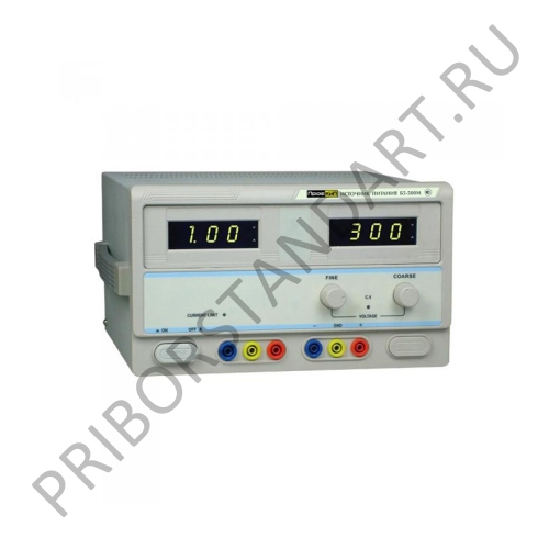 ПрофКиП Б5-500М источник питания аналоговый (1; 0 В … 300 В; 0 А … 1 А)