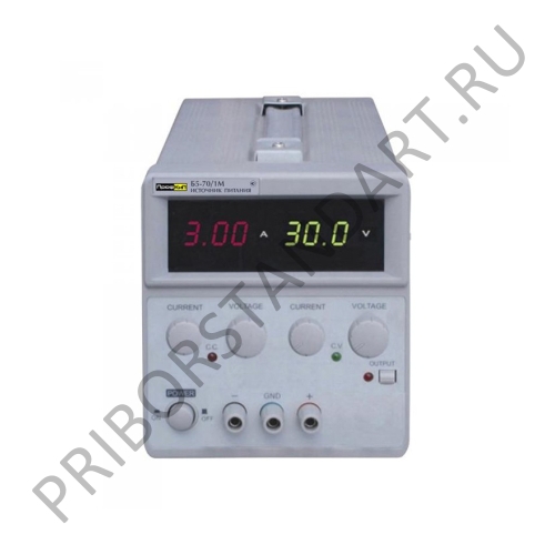 ПрофКиП Б5-70/1М источник питания аналоговый (1; 0 В … 60 В; 0 А … 3 А)