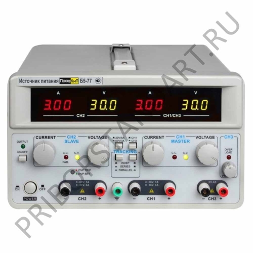 ПрофКиП Б5-77 - Источник Питания (30В/6А - 60В/3А)