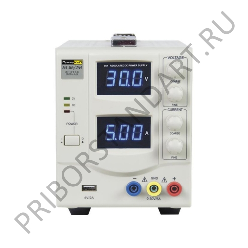 ПрофКиП Б5-86/2М источник питания (1; 0 В … 30 В; 0 А … 5 А)
