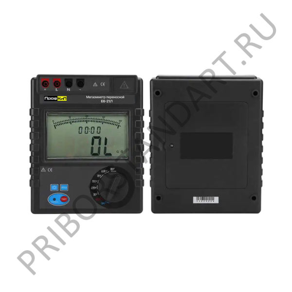 ПрофКиП Е6-21/1 мегаомметр цифровой (50В ... 5000В)