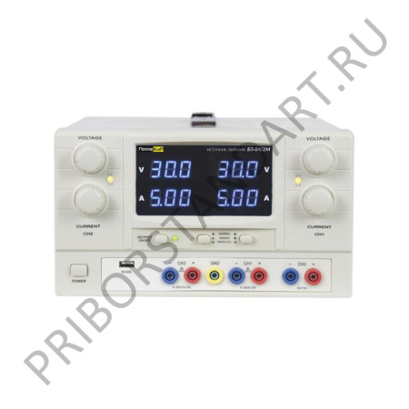 ПрофКиП Б5-84/2М источник питания (3; 0 В … 30 В х2; 0 А … 5 А)
