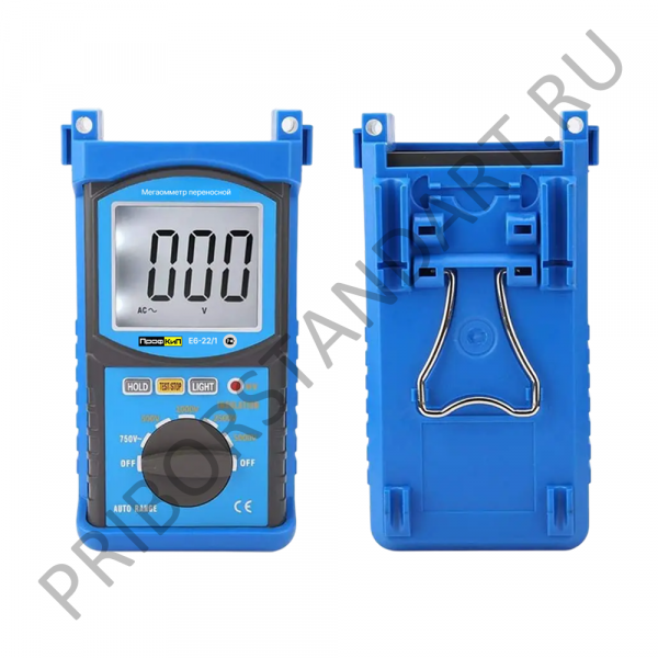 ПрофКиП Е6-22/1 мегаомметр цифровой (250В ... 2500В)